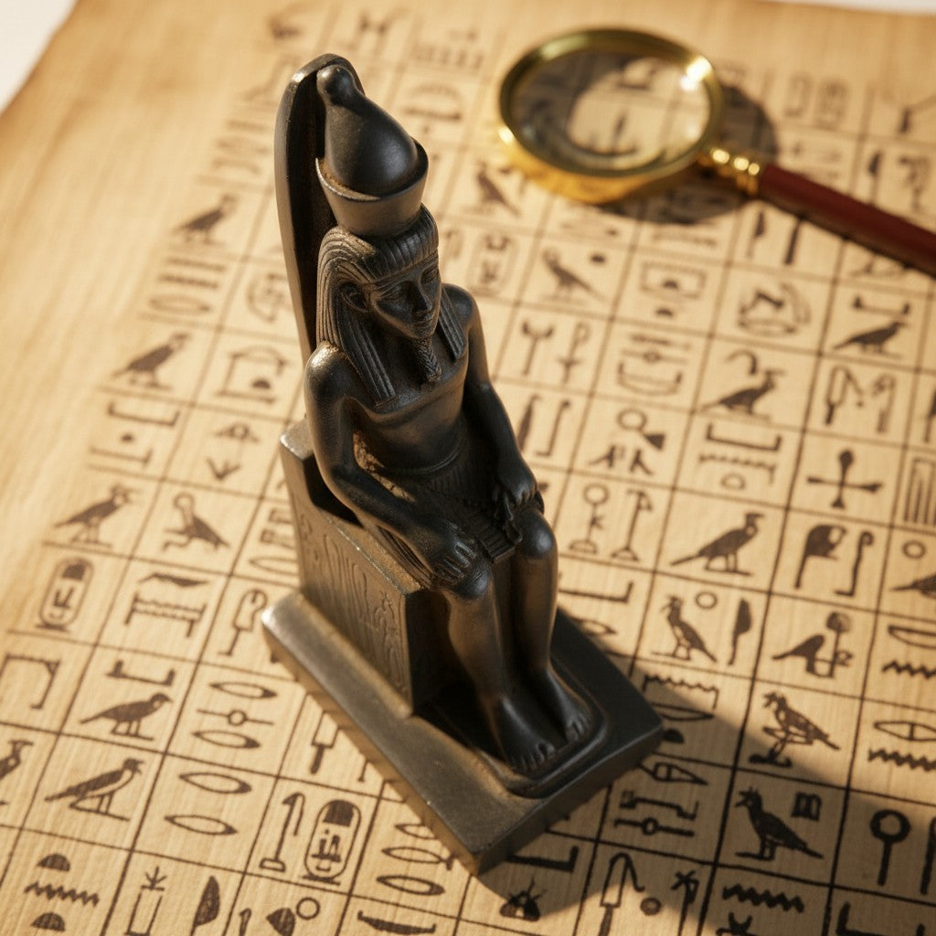 Handmade King Ramses II Statue, Ancient Egyptian Pharaoh Sculpture, Museum Replica Decor, Historical Art Figurine, Unique Gift for History Lovers