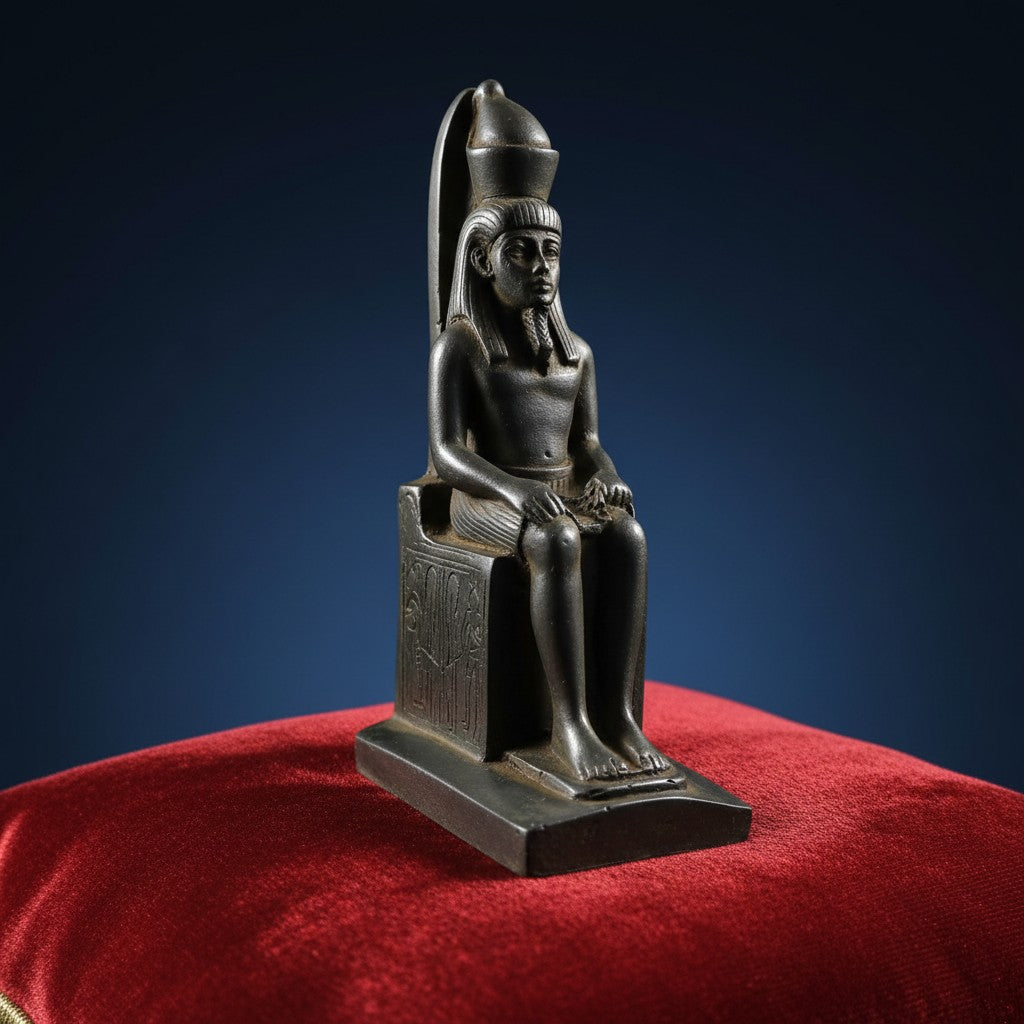Handmade King Ramses II Statue, Ancient Egyptian Pharaoh Sculpture, Museum Replica Decor, Historical Art Figurine, Unique Gift for History Lovers