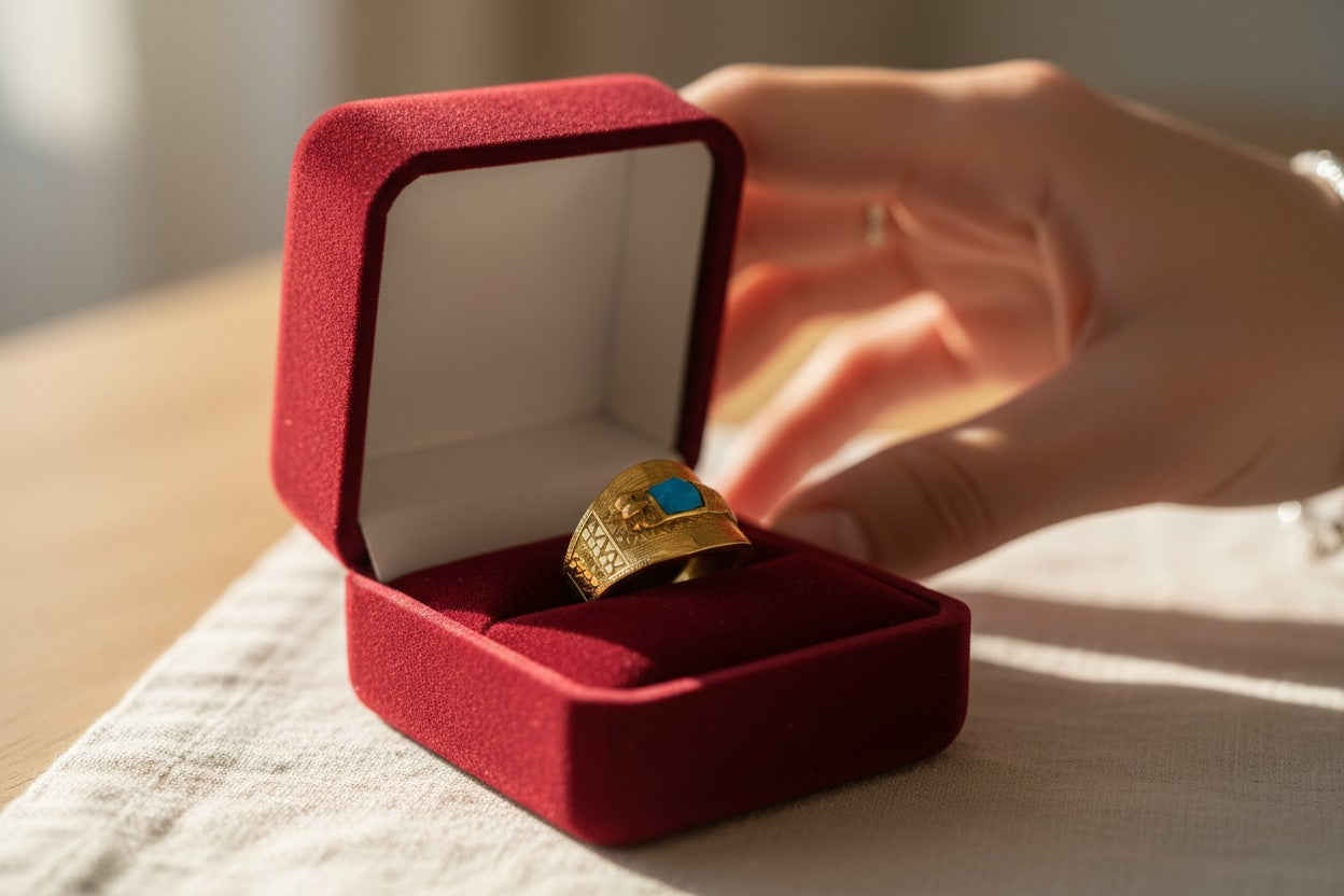 Gold Ramses Duck Ring, Ancient Egyptian Inspired Jewelry, Gold Cuff Style Ring, Pharaoh Statement Ring, Unique Gift For Him Her
