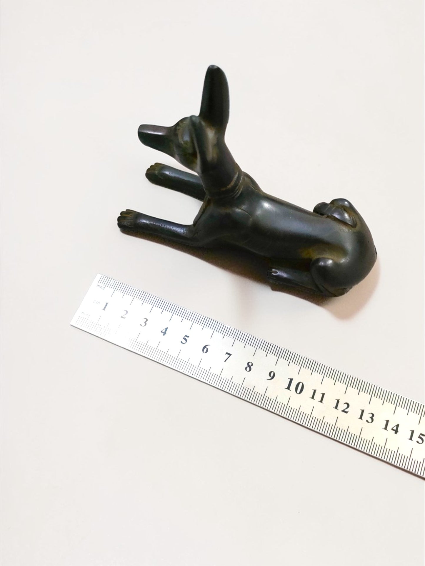 Handmade Anubis Statue, Egyptian God of Death Sculpture, Ancient Egypt Decor, Spiritual Talisman, Museum Replica, Gothic Home Accent, Gift for Him Her