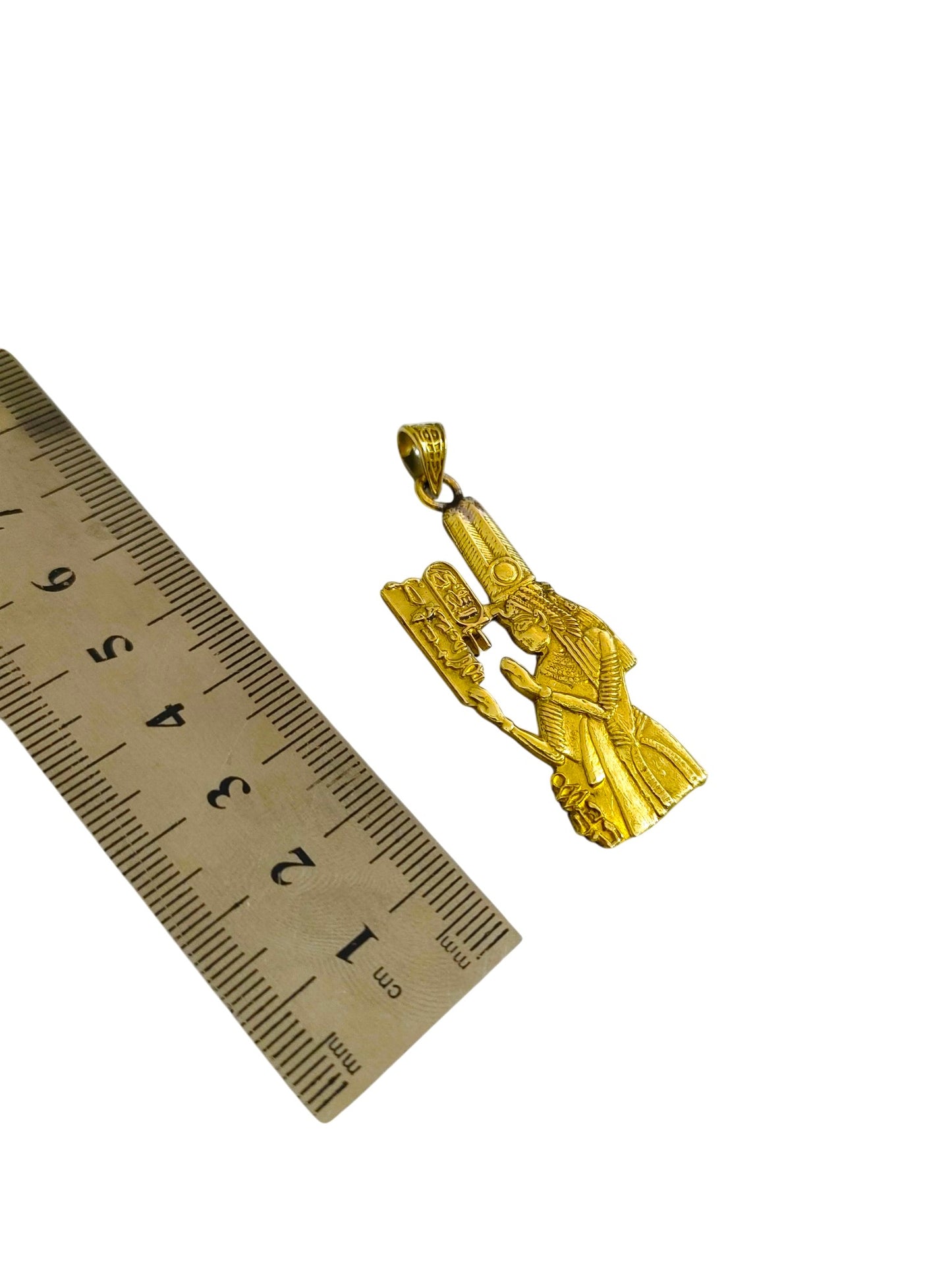 Gold Goddess Isis Necklace, Ancient Egyptian Jewelry, Divine Feminine Pendant, Sacred Egyptian Queen Gift for Her, Isis Amulet Necklace
