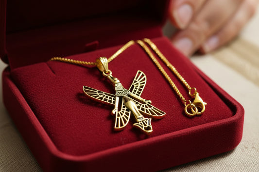 Gold Goddess Isis Pendant, Egyptian Jewelry, Divine Minimalist Necklace Gift