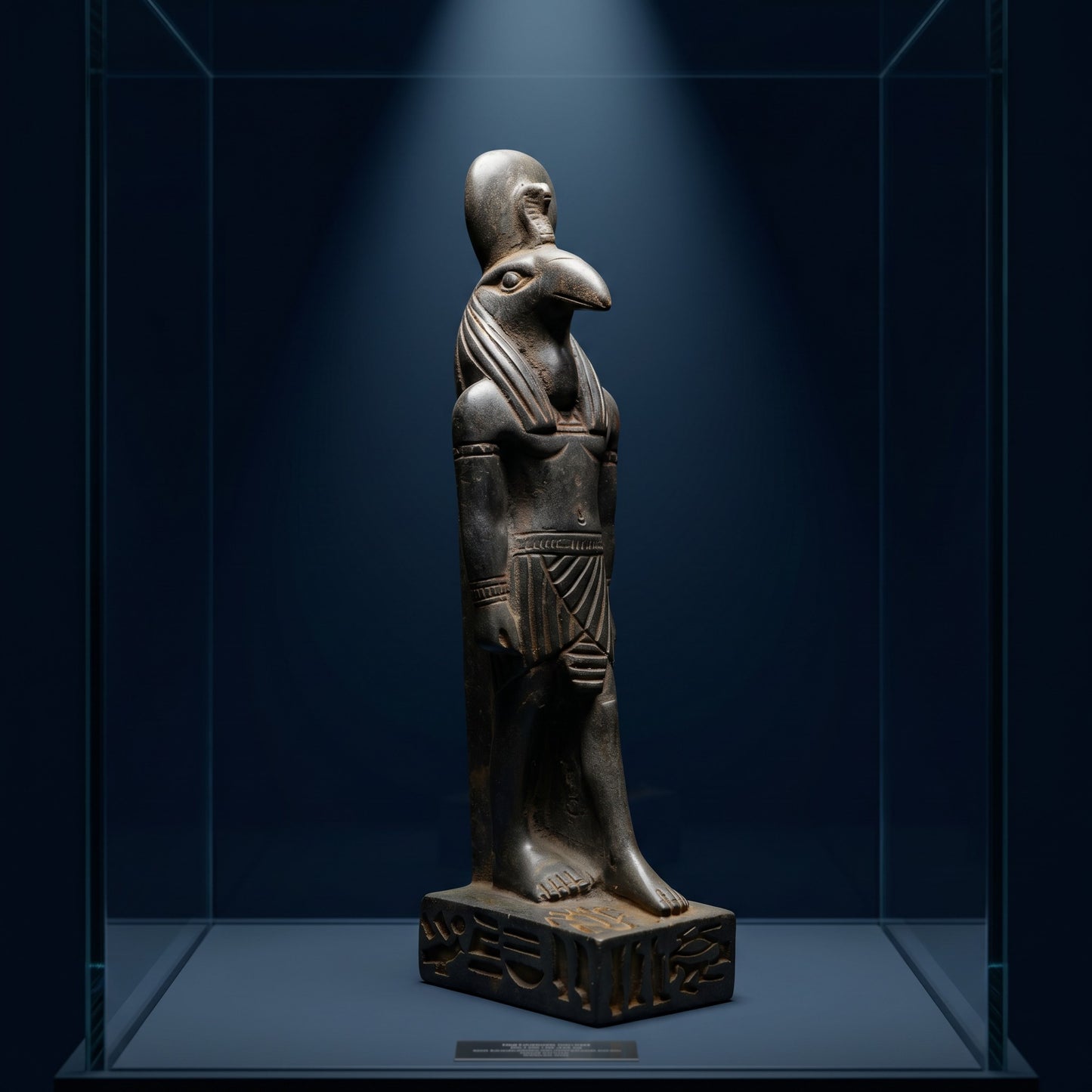 Handmade Basalt Thoth Statue, Egyptian God Thoth Sculpture, Ancient Egypt Decor, Wisdom Deity Figurine, Mythology Gift, Altar Art