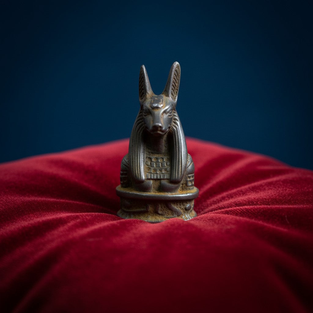 Handmade Anubis Statue, Egyptian God Anubis Sculpture, Ancient Egypt Decor, Gothic Mythology Figurine, Spiritual Altar Art, Unique Gift For Him Her