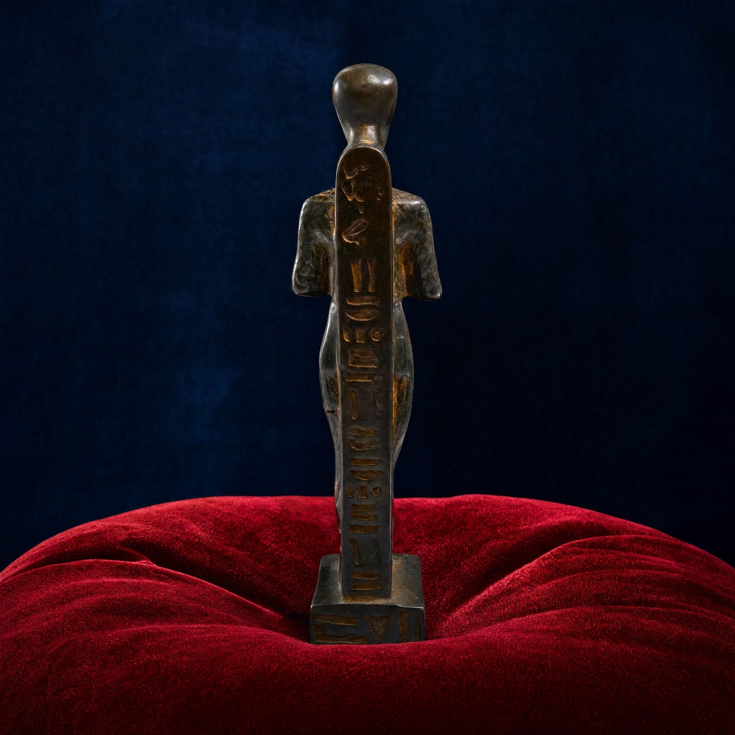 Handmade Basalt God Ptah Statue, Ancient Egyptian Sculpture, Ptah Figurine, Egyptian God Decor, Museum Replica, Mythology Gift, Altar Art