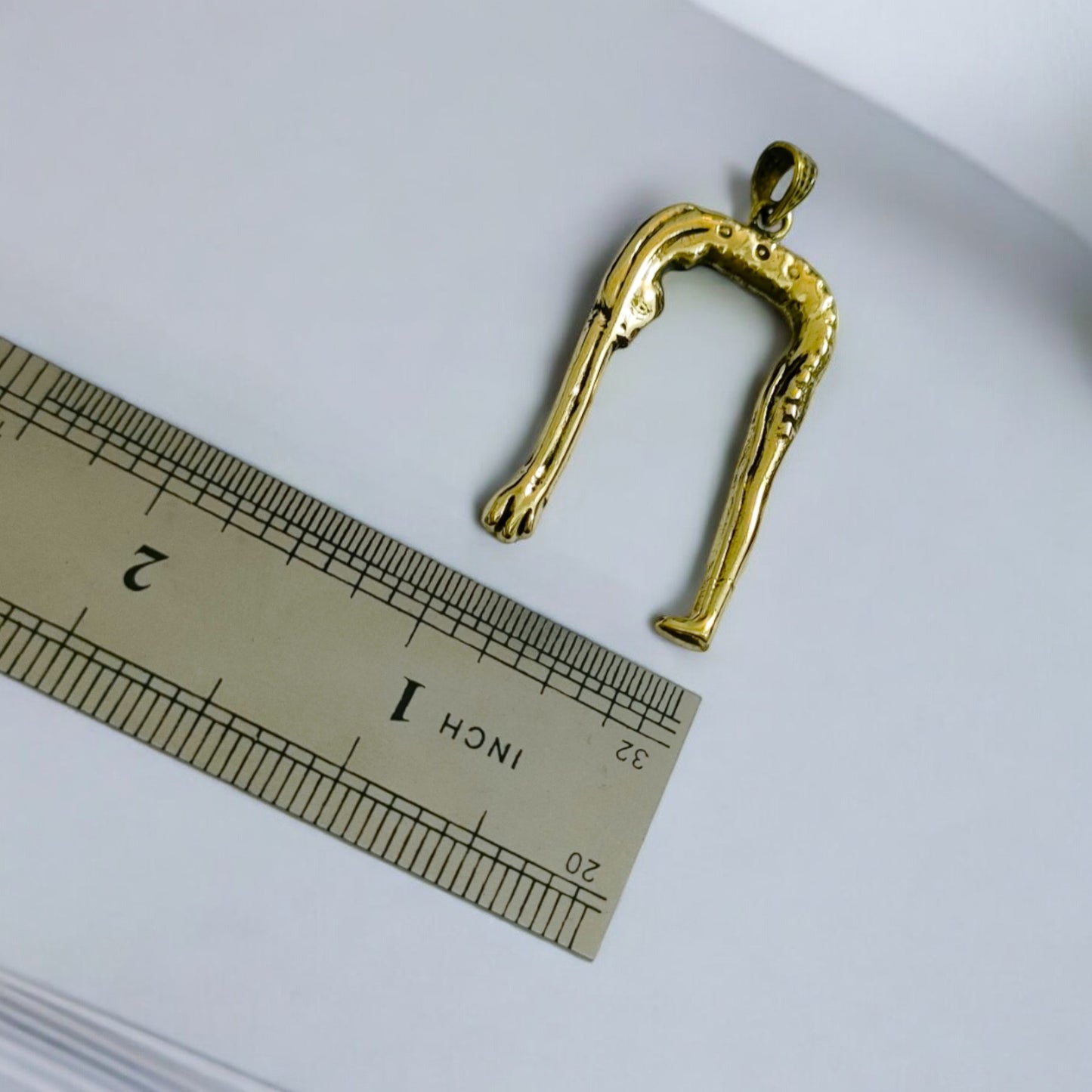 Gold Goddess Nut Necklace, Egyptian Talisman Pendant