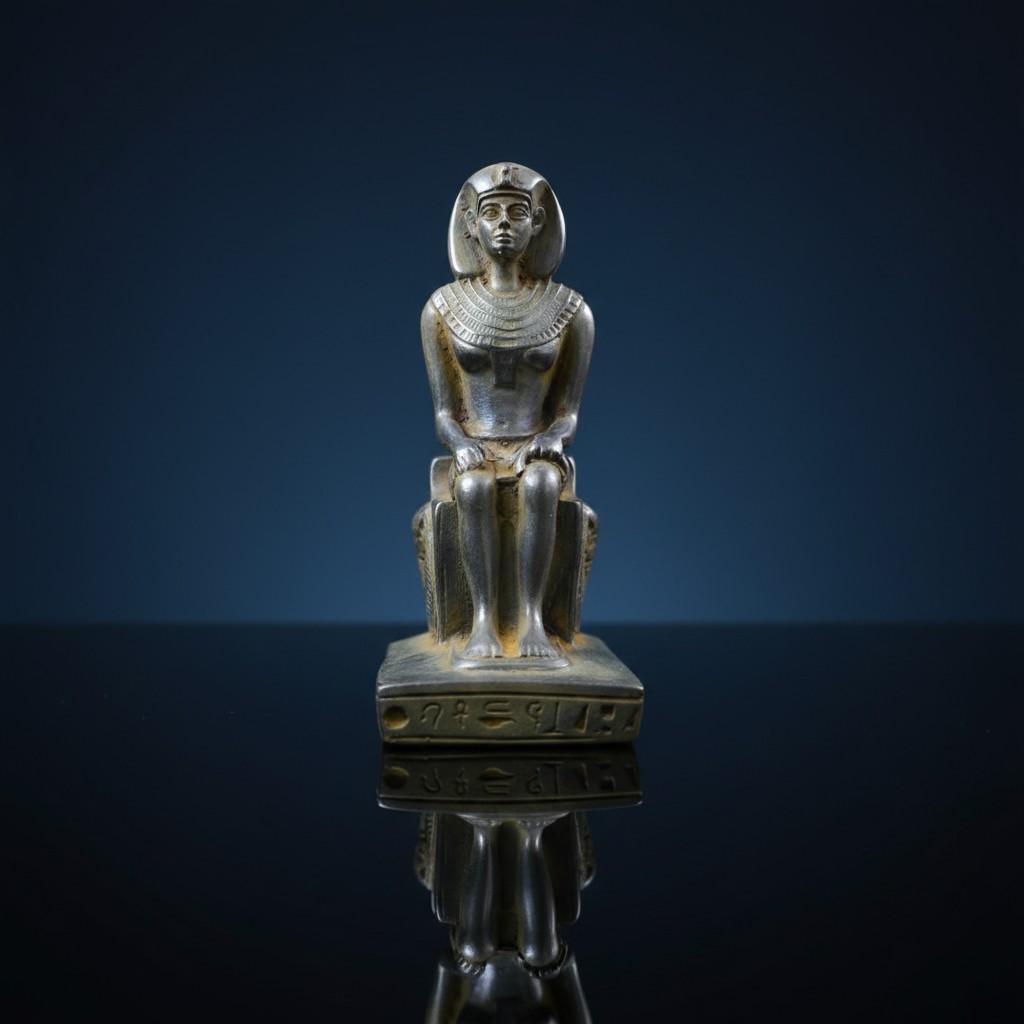 Handmade King Ramses II Bust, Pharaoh Sculpture, Ancient Egyptian Replica Decor