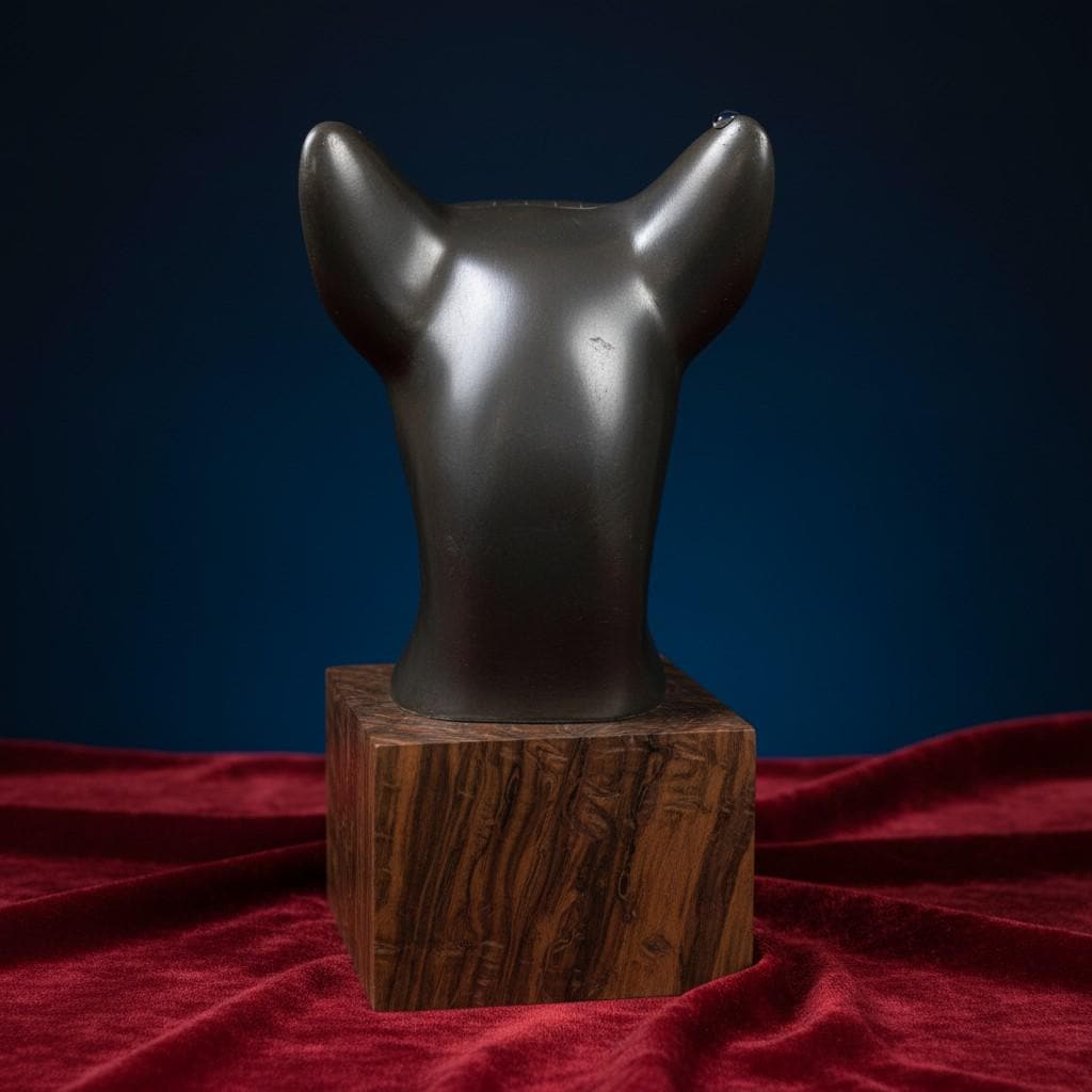Handmade Egyptian Bastet Cat Goddess Statue, Ancient Goddess Sculpture, Museum Style Decor