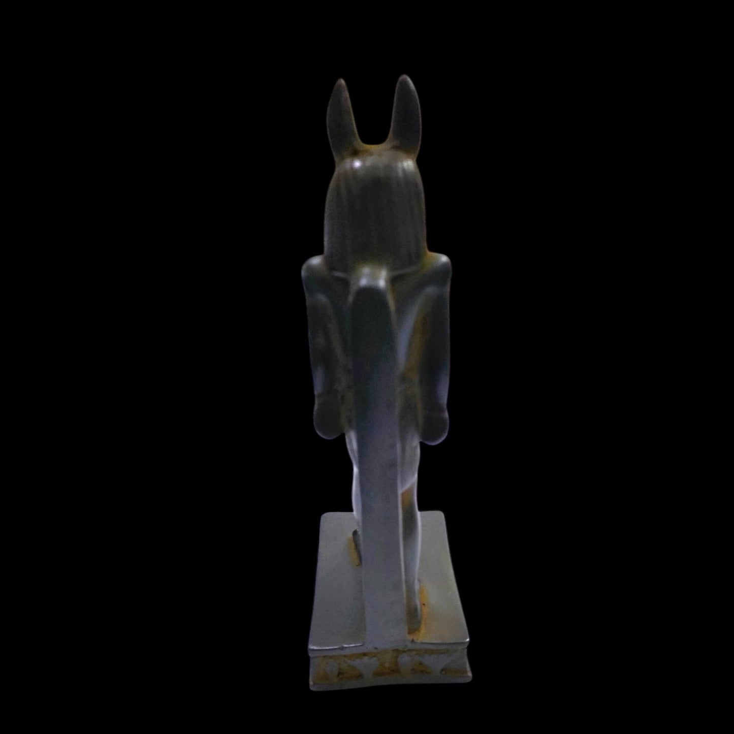 Handmade Anubis Statue, Egyptian God Sculpture, Ancient Egypt Decor, Mythology Art, Gothic Talisman